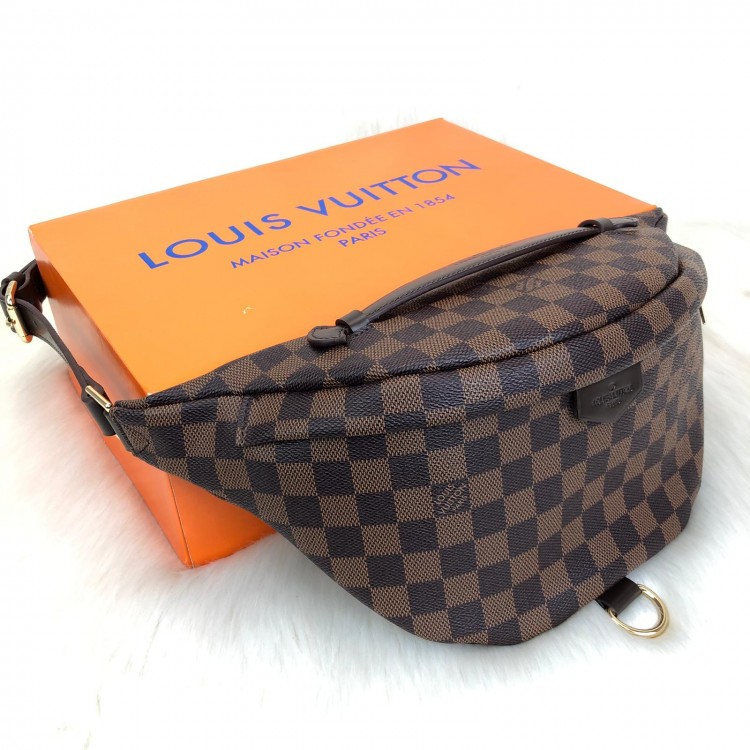 LOUİS VUİTTON BUMBAG  DAMİER EBENE